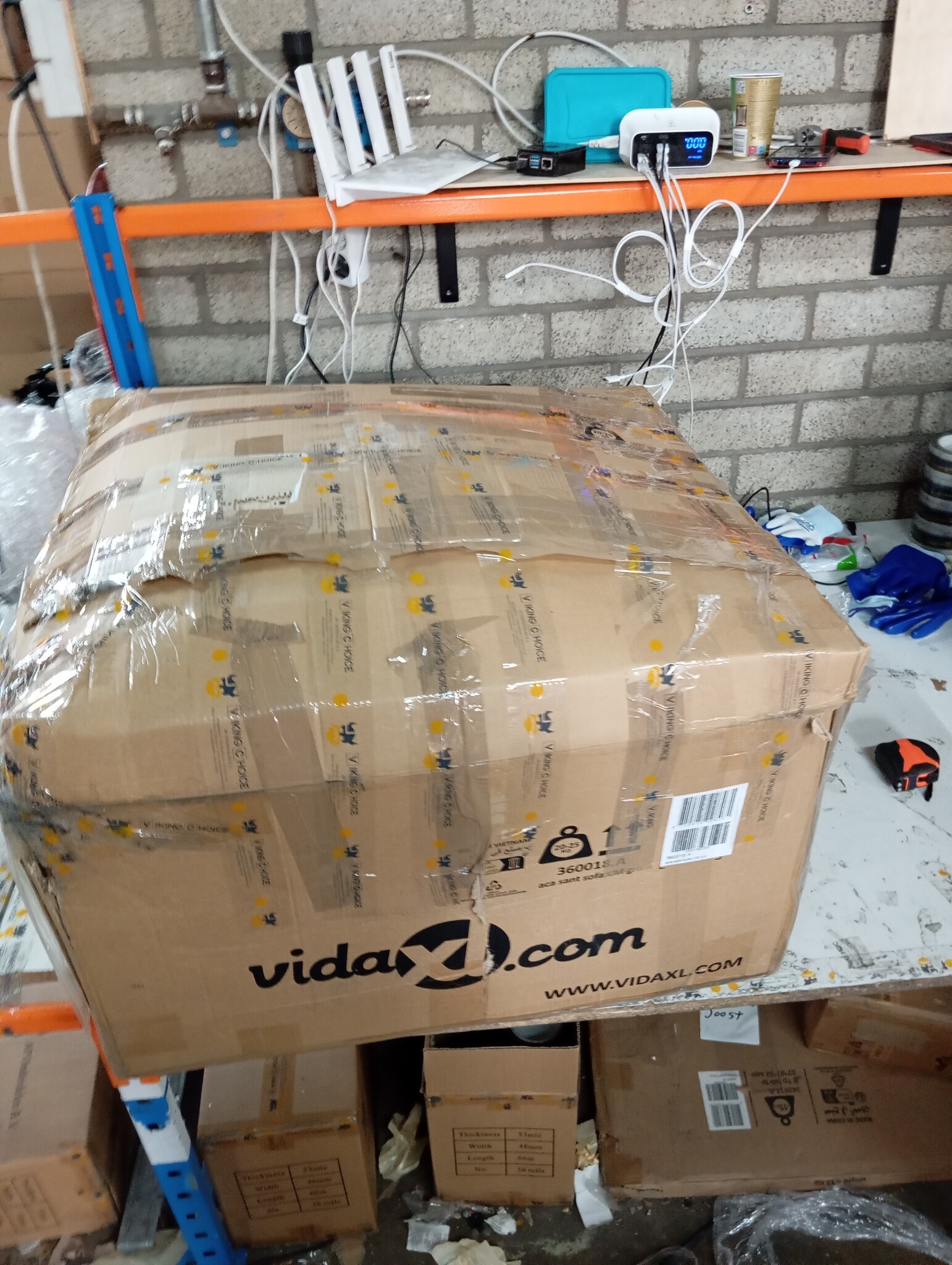 vidaXL Loungeset Massief Acaciahout - 55% Korting