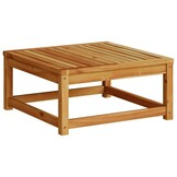 vidaXL Tuintafel Acaciahout 63x63x30cm - 50% Korting!