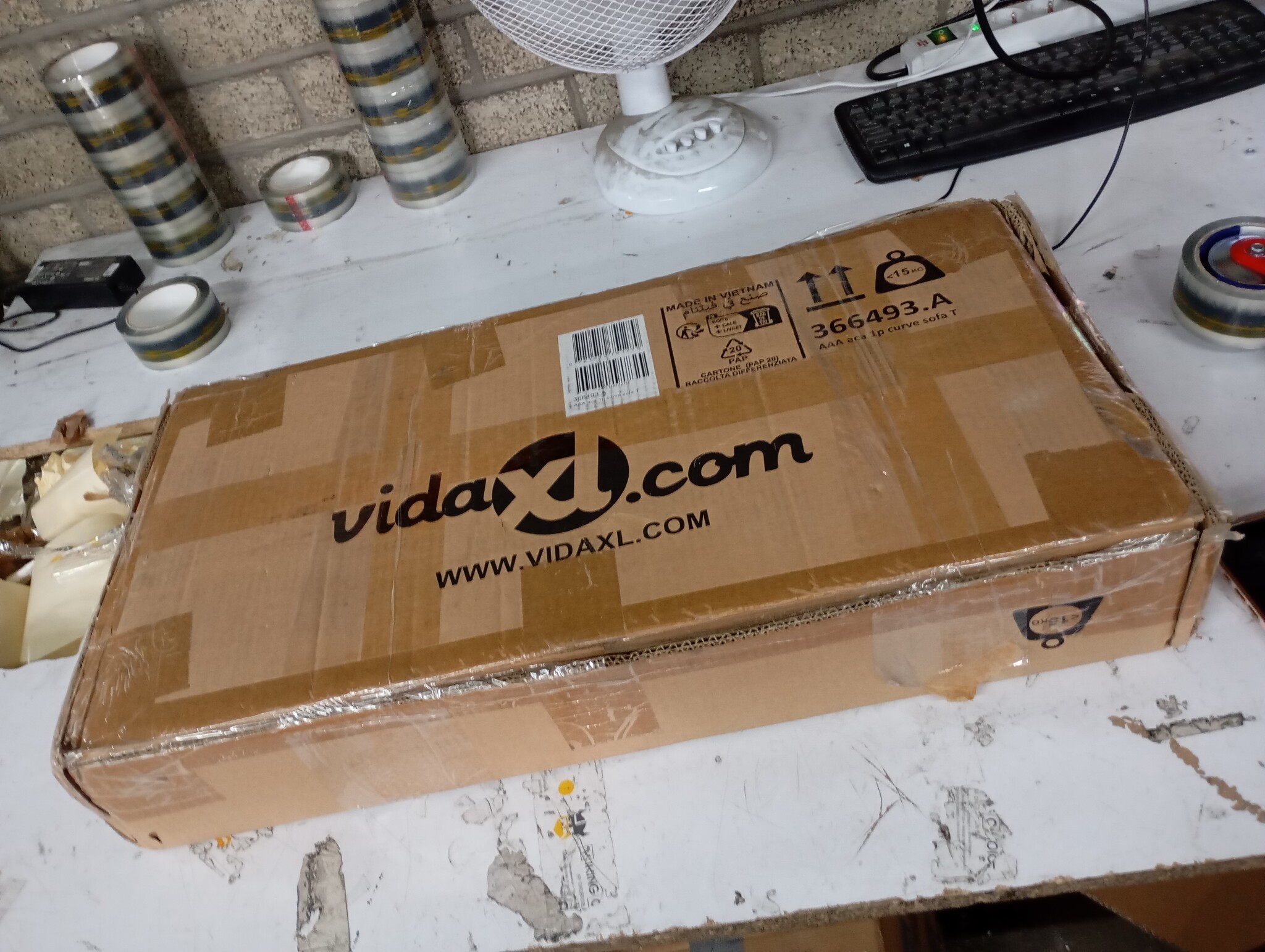 vidaXL Tuintafel Acaciahout 63x63x30cm - 50% Korting!