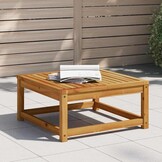 vidaXL Tuintafel Acaciahout 63x63x30cm - 50% Korting!