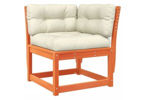 vidaXL Tuinhoekbank Grenenhout met Kussens - 35% Korting!