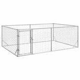 vidaXL Hondenkennel Buiten - 3x2x1m Staal - 35% Korting!