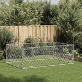 vidaXL Hondenkennel Buiten - 3x2x1m Staal - 35% Korting!