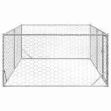 vidaXL Hondenkennel Buiten - 3x2x1m Staal - 35% Korting!
