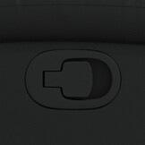 vidaXL Fauteuil Kunstleer Zwart - 30% Korting