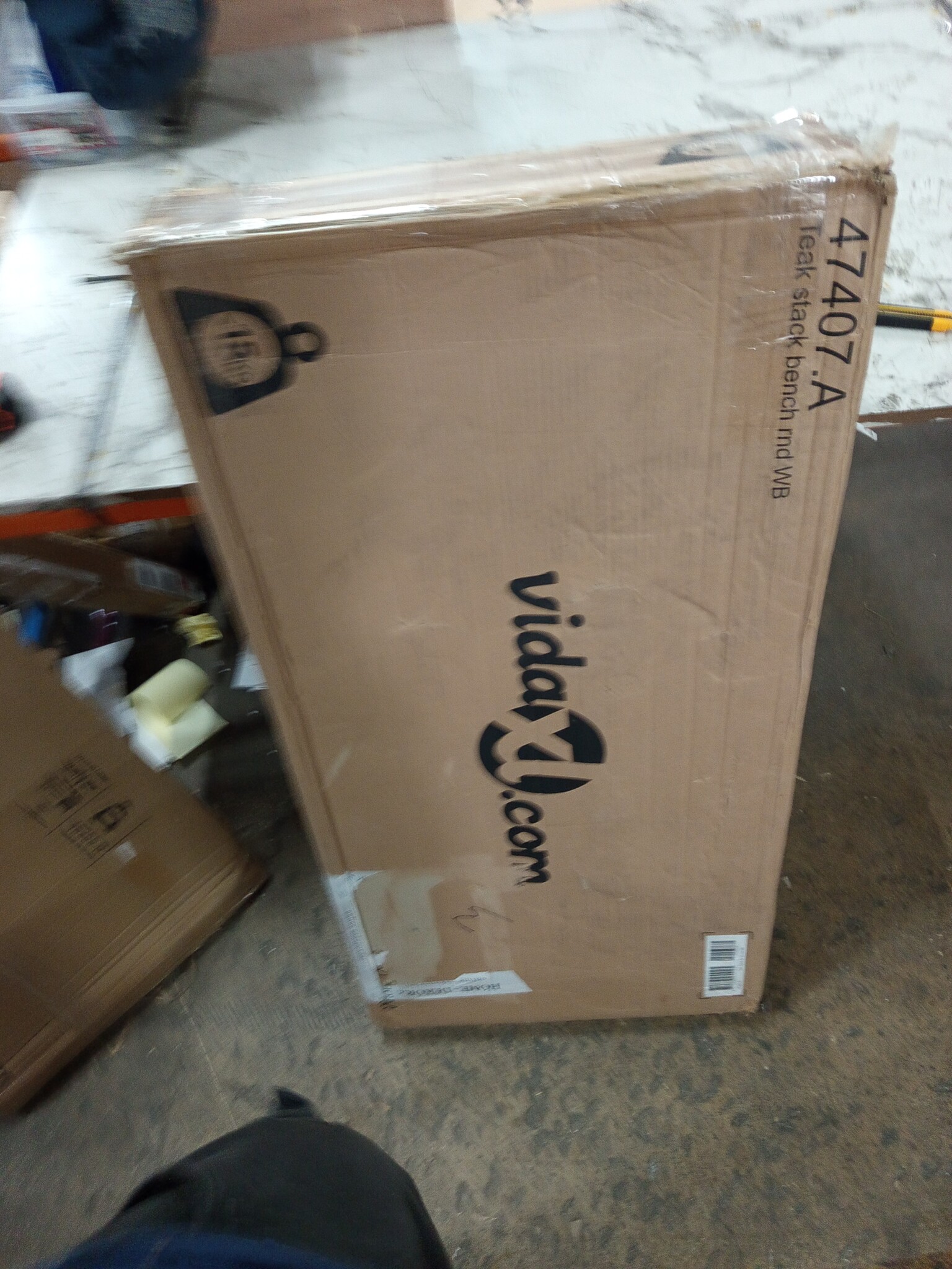 VidaXL Tuinbank 112 cm Massief Teakhout | 55% Korting