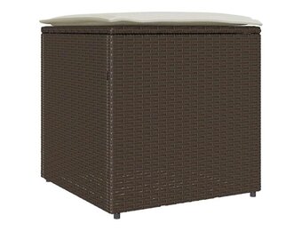 vidaXL Kussenbox Bruin - 55% Korting! Opslag 50x50x50cm