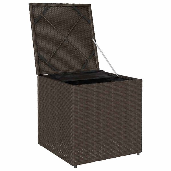 vidaXL Kussenbox Bruin - 55% Korting! Opslag 50x50x50cm