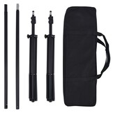 vidaXL Fotostudioset: 5 Achtergronden & Verstelbaar Frame | 35% Korting