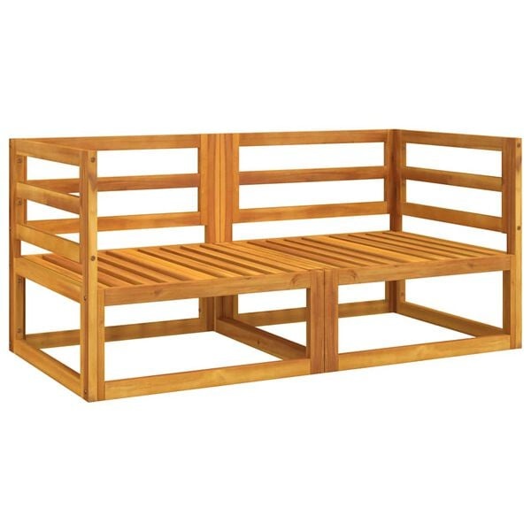 vidaXL Hoekbanken Taupe 35% Korting | Massief Acaciahout