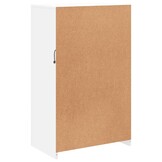 vidaXL Bijzetkast met LED-verlichting - Wit | 35% Korting