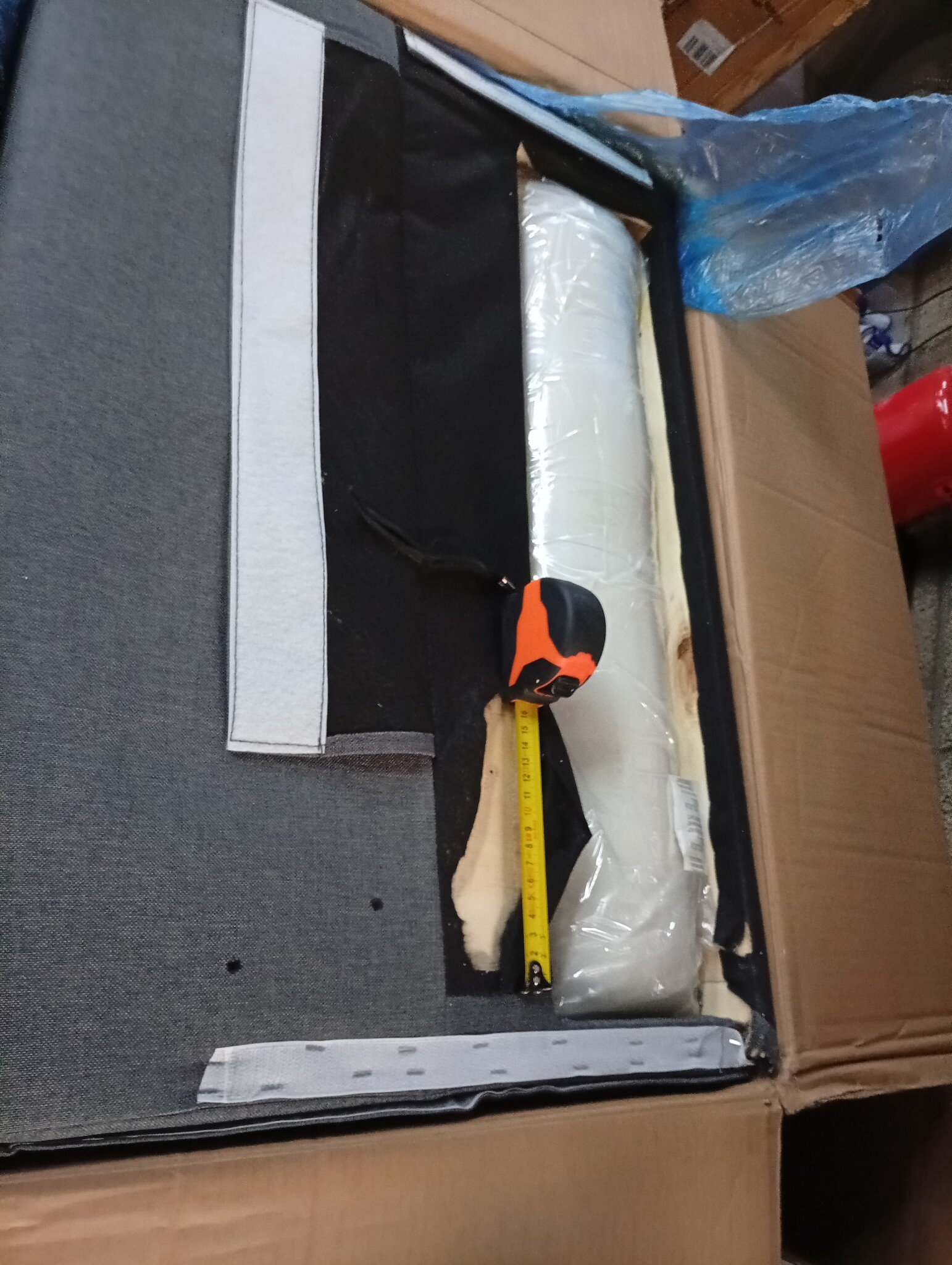 vidaXL 3-zitsbank 180 cm Donkergrijs - 60% Korting!