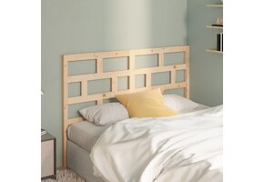 vidaXL Hoofdbord Massief Grenenhout 126x100 cm - 60% Korting!