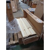 vidaXL Bedframe Zwart eiken 90x190cm - 55% Korting!