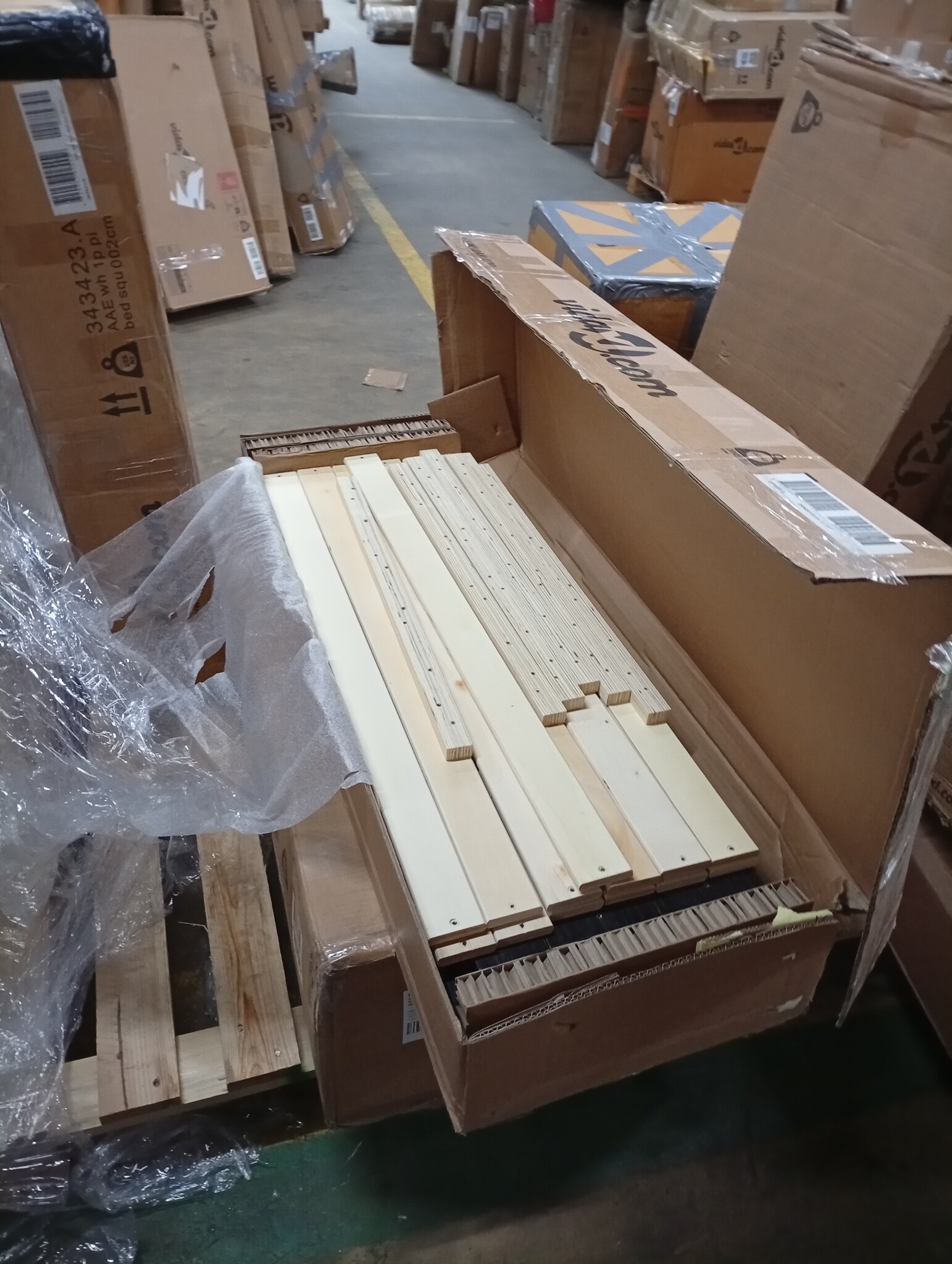 vidaXL Bedframe Zwart eiken 90x190cm - 55% Korting!