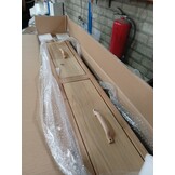 vidaXL Tv-meubel 120cm Massief Vurenhout - Retro Stijl - 55% Korting!