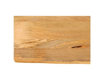 vidaXL Tafelblad Natuurlijke Rand 50x20cm - Massief Mangohout - 35% Korting!