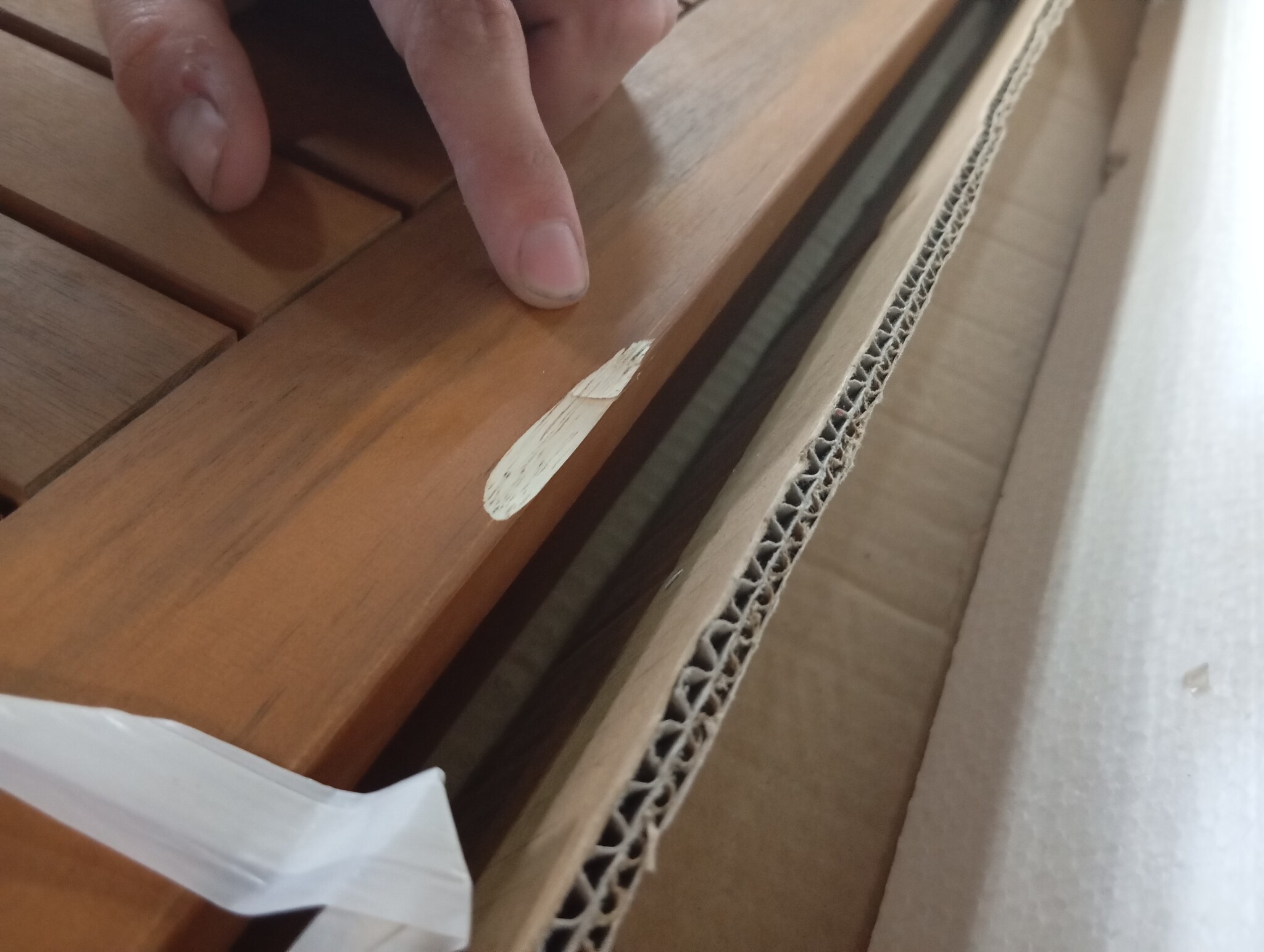 vidaXL Acaciahouten Tuintafel 110x55x67 cm | 50% Korting