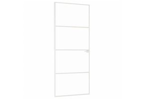 vidaXL Binnendeur met Gehard Glas & Aluminium Frame - 30% Korting!