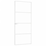 vidaXL Binnendeur met Gehard Glas & Aluminium Frame - 30% Korting!