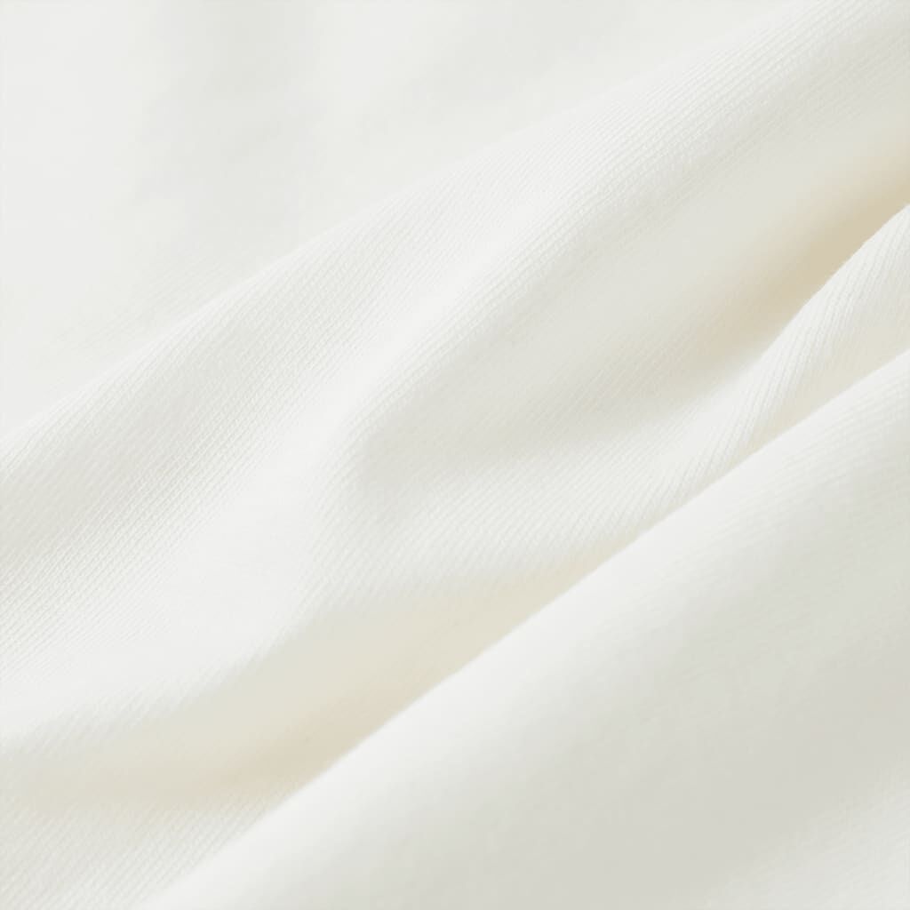 Kindershirt ecru maat 104 met smiley - 30% korting