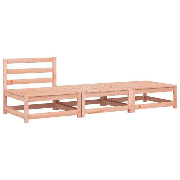 vidaXL Tuinbank met kussens & voetenbank - 55% korting