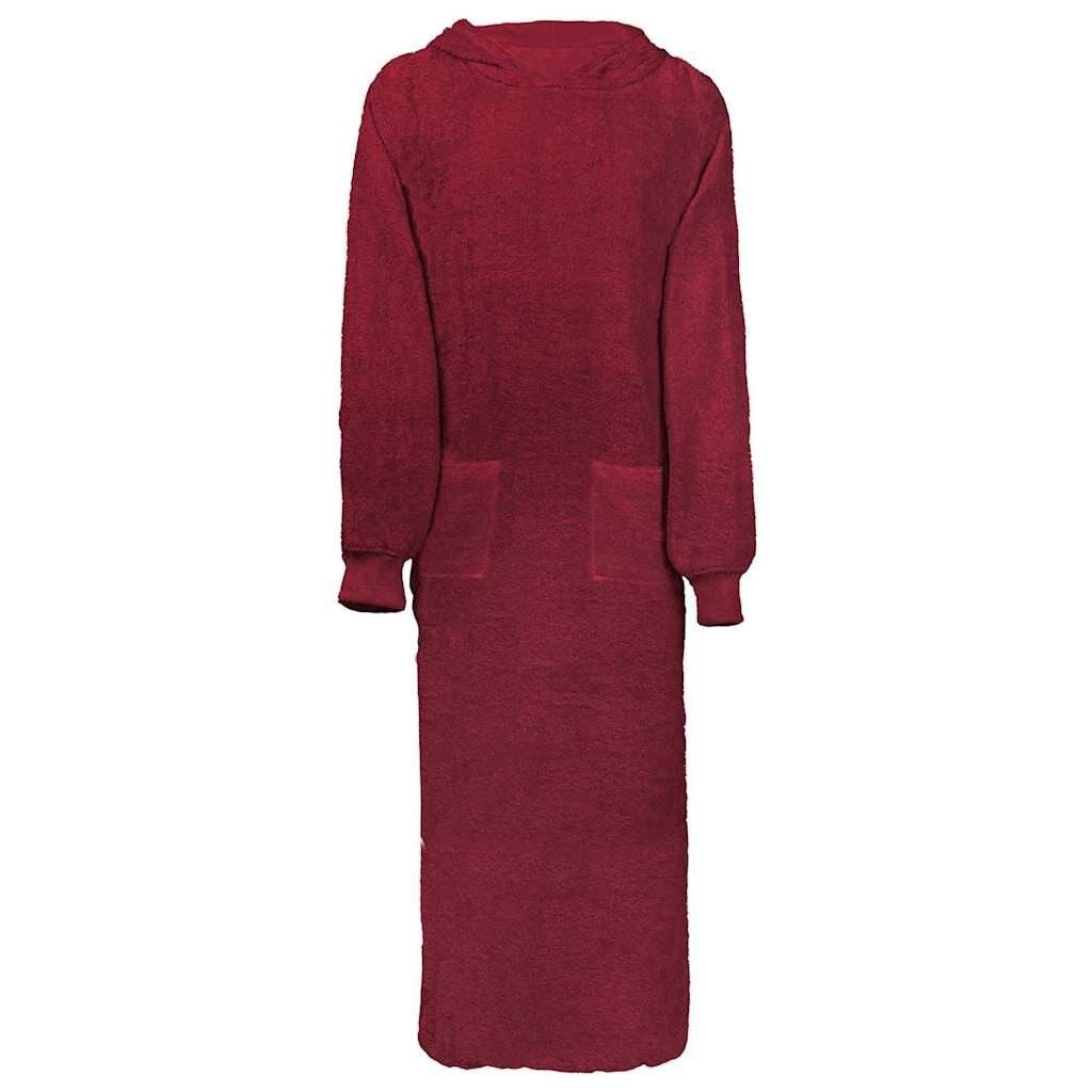 vidaXL Robe Rood XXL Katoen - Nu 65% Korting!