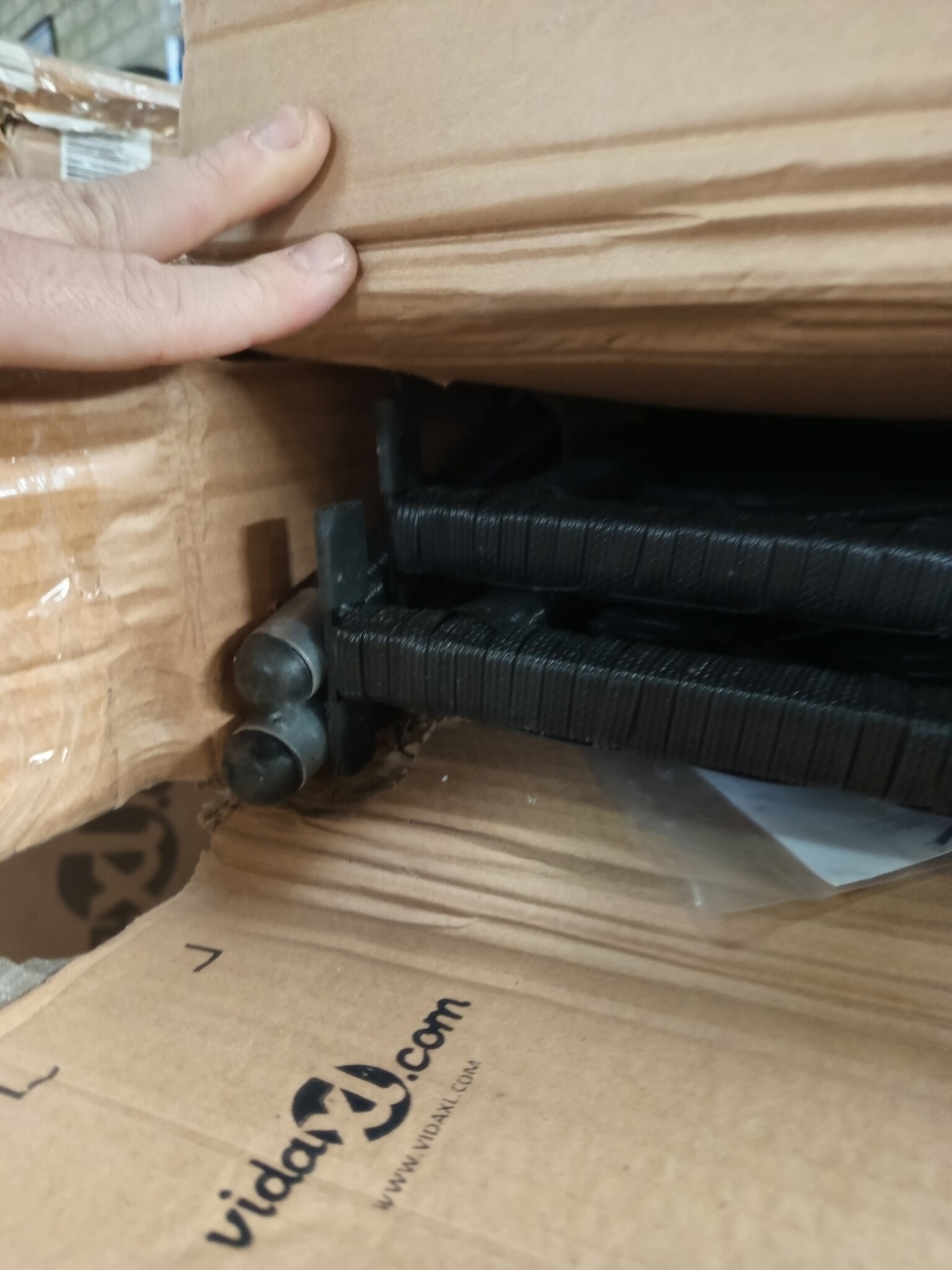 VidaXL Tuinstoelen Poly Rattan Zwart - 60% Korting!