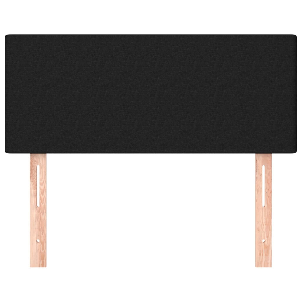 vidaXL Hoofdbord Zwart Stof 90x5x78/88 cm - 62% Korting!