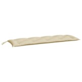 vidaXL Tuinbankkussen Beige Oxford Stof - 30% Korting!