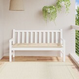 vidaXL Tuinbankkussen Beige Oxford Stof - 30% Korting!
