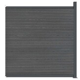 vidaXL Schuttingpaneel 173x186 cm HKC Grijs | 30% Korting