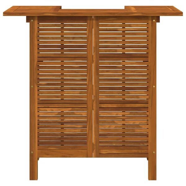 VidaXL Bartafel Massief Acaciahout 110x50x105 cm - 40% Korting!