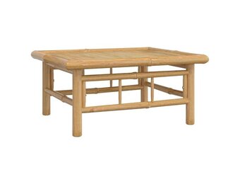 vidaXL Bamboe Tuintafel 65x55x30 cm - Nu 30% Korting!