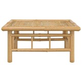 vidaXL Bamboe Tuintafel 65x55x30 cm - Nu 30% Korting!