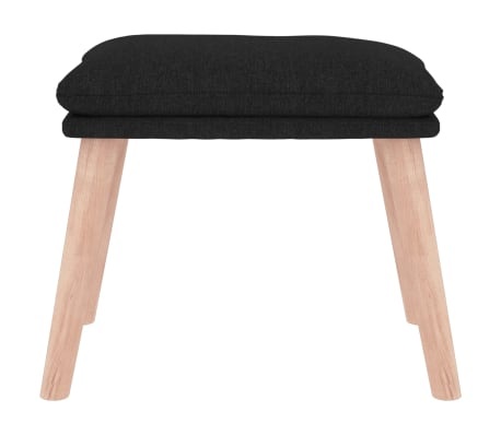 VidaXL Voetenbank Zwart - 45x29,5x35 cm - Nu 35% Korting!