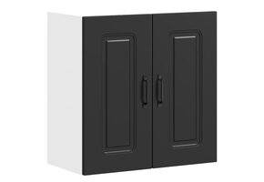 vidaXL Keukenwandkast Kalmar bewerkt hout zwart - 30% Korting