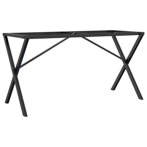 VidaXL Eettafelpoten X-frame 120x60x73cm Gietijzer | 30% Korting