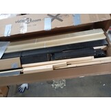 VidaXL Bedframe Grenenhout Zwart 200x200 - 55% Korting!