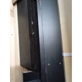 VidaXL Bedframe Grenenhout Zwart 200x200 - 55% Korting!