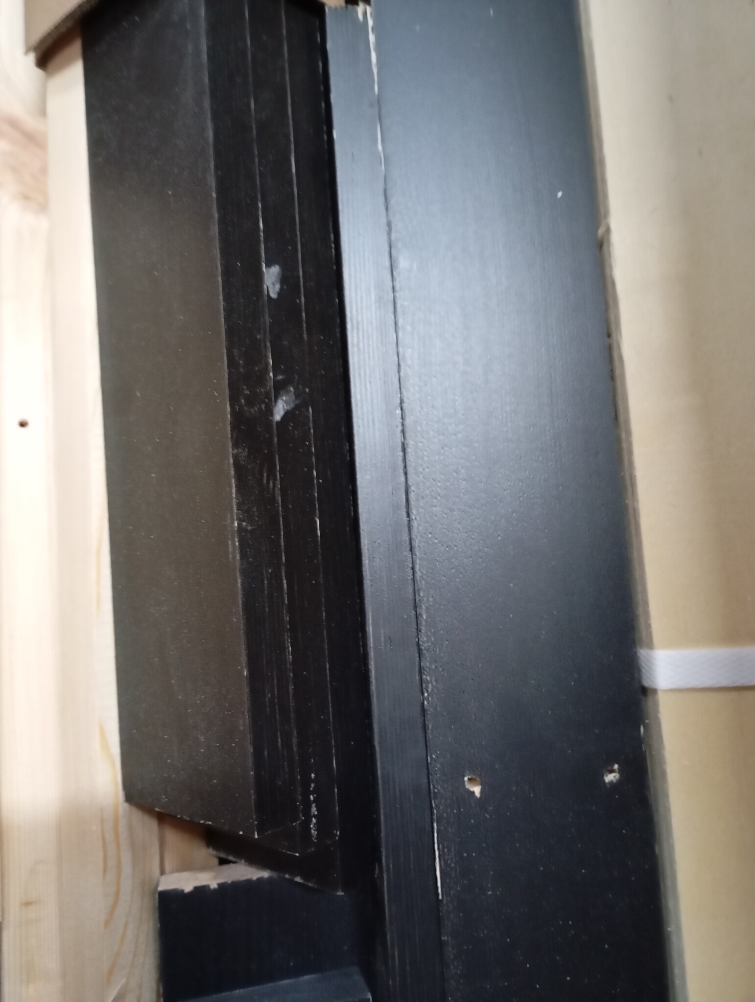 VidaXL Bedframe Grenenhout Zwart 200x200 - 55% Korting!