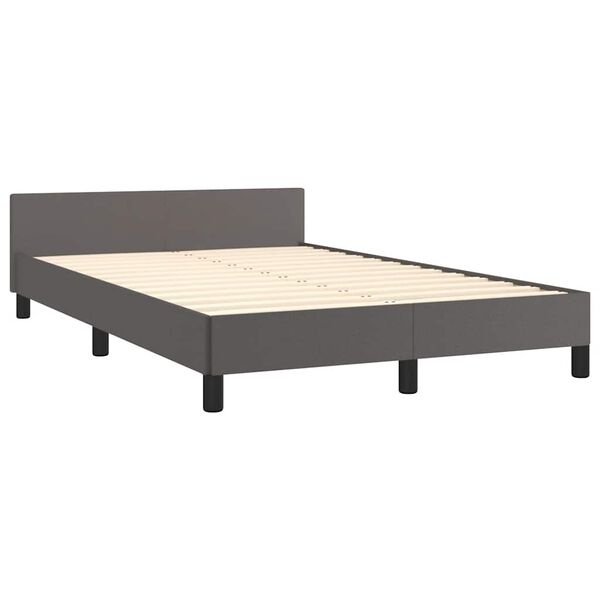 vidaXL Bedframe Grijs (120x200cm) - 60% Korting