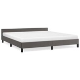 VidaXL Bedframe Grijs 160x200 cm - 30% Korting