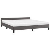 VidaXL Bedframe Grijs 160x200 cm - 30% Korting