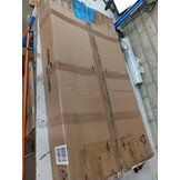 vidaXL Tuinbank met Kussens (116 cm, Staal Zwart) - 40% Korting!