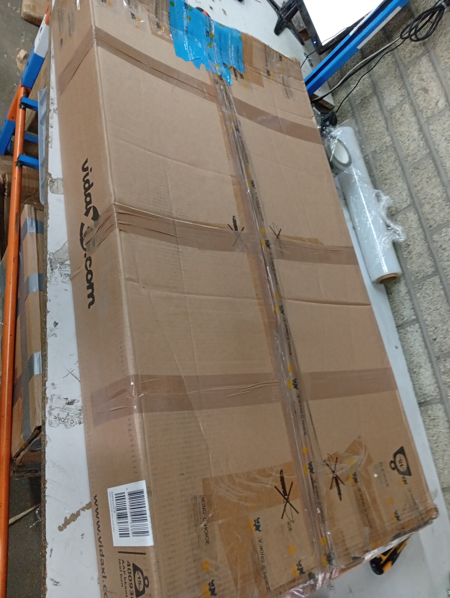 vidaXL Tuinbank met Kussens (116 cm, Staal Zwart) - 40% Korting!