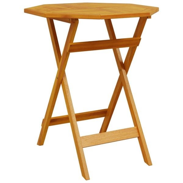 VidaXL Tuintafel Acaciahout Inklapbaar Ø70x75 cm | 30% Korting