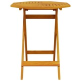 VidaXL Tuintafel Acaciahout Inklapbaar Ø70x75 cm | 30% Korting