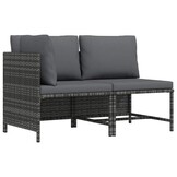 vidaXL Loungeset met kussens - 30% korting