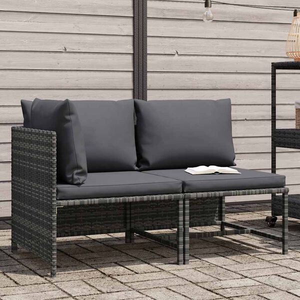 vidaXL Loungeset met kussens - 30% korting